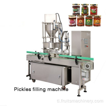 Peach jam jar hot filling machine